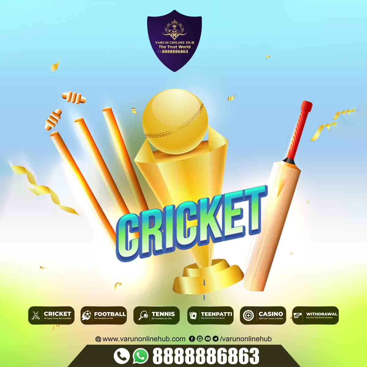  Online ID Cricket Betting | ID Cricket Betting | Betting ID Cricket | Varun Online Hub
